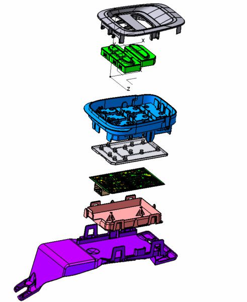 BMF 5 PLaces eclaté