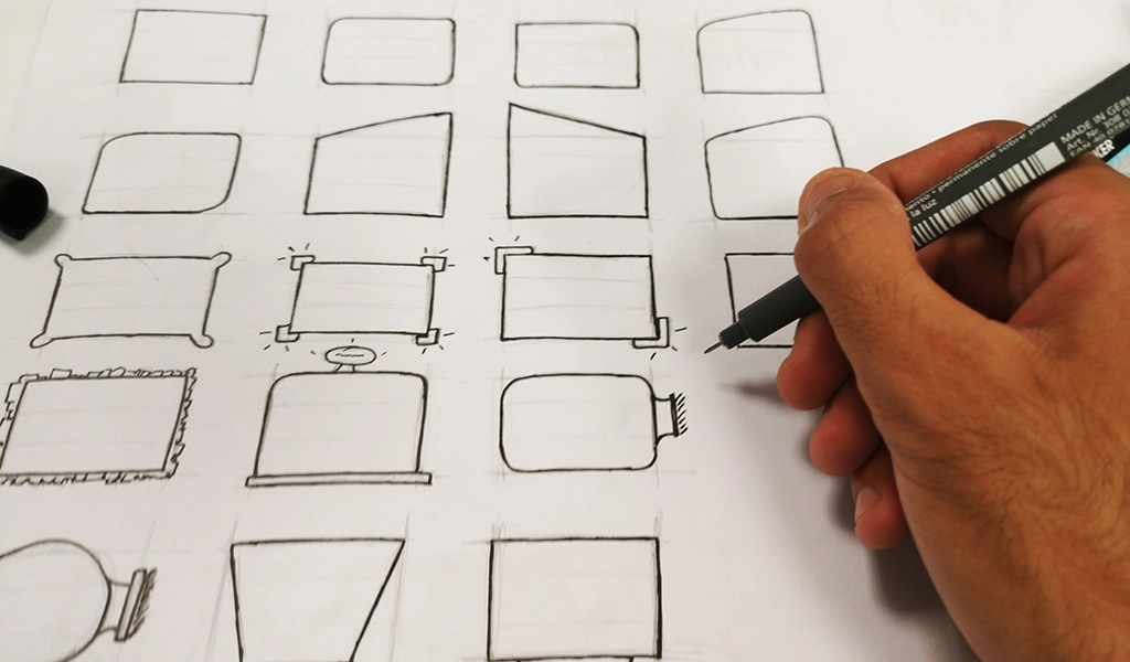 Croquis en vrac activité design