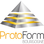 Logo ProtoForm, Partenaire CD Plast bureau etude mecanique, bureau etude technique