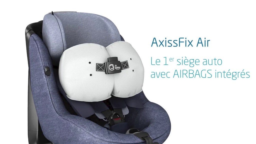 Conception plasturgie du Siège auto - Siège auto airbag AxissFix Air bébé confort